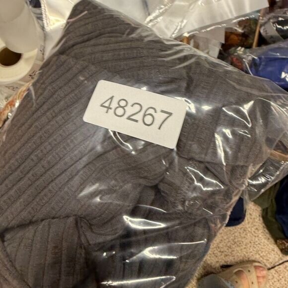 Eileen Fisher Cardigan Women 1X Plus Gray Open Front Long Sleeve Casual Solid - Picture 7 of 7